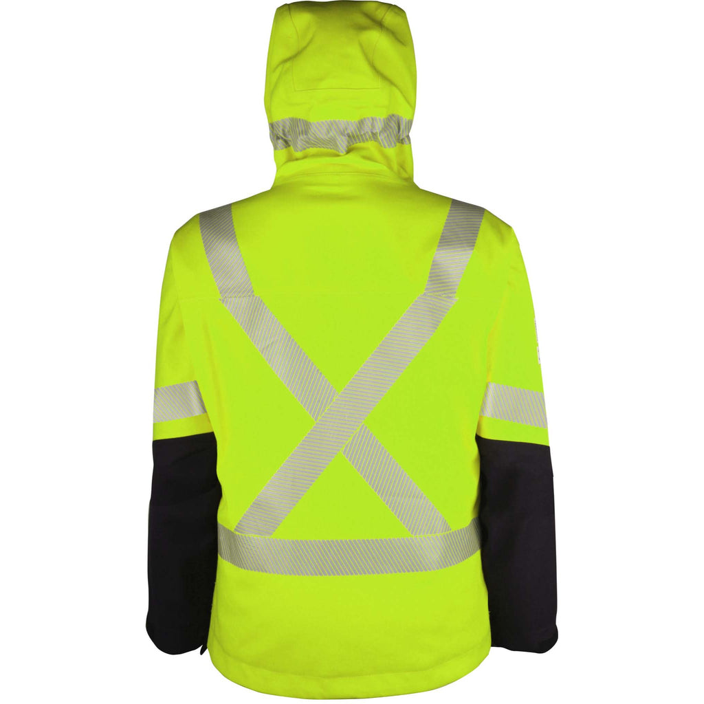 Waterproof FR Rain Jacket with Reflective Tape
