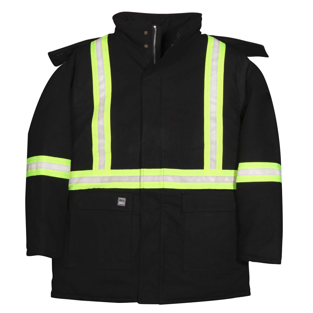 Winter Parka with Reflective Tape