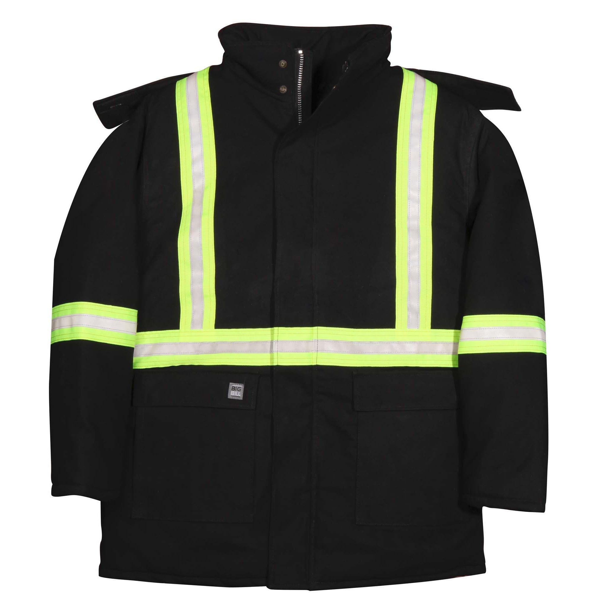 Winter Parka with Reflective Tape