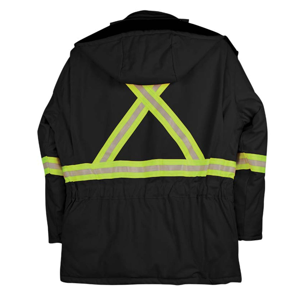 Winter Parka with Reflective Tape