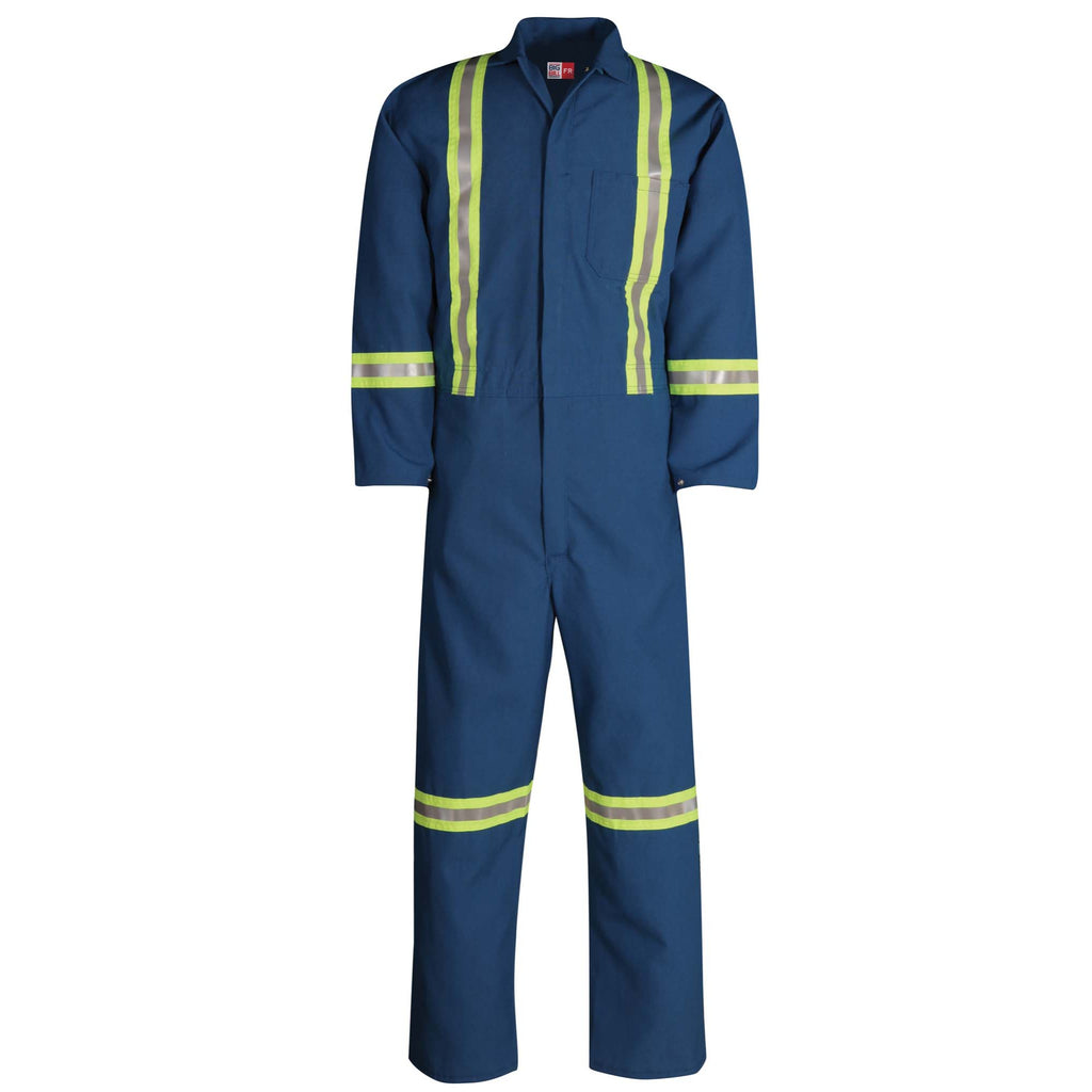 High-visibility Unlined FR Economy Work Coverall
