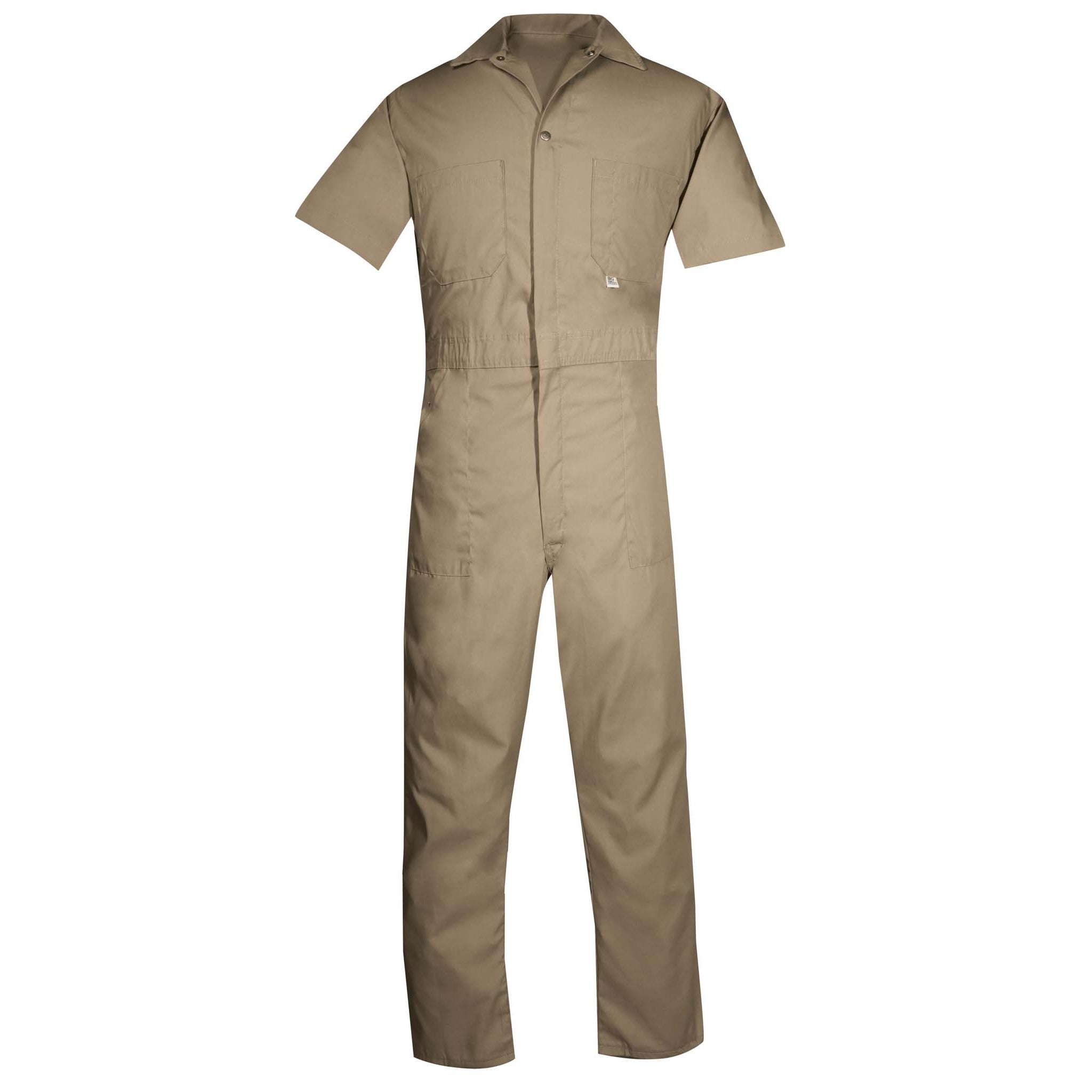 Lightweight Poplin Short-Sleeve Work Coverall