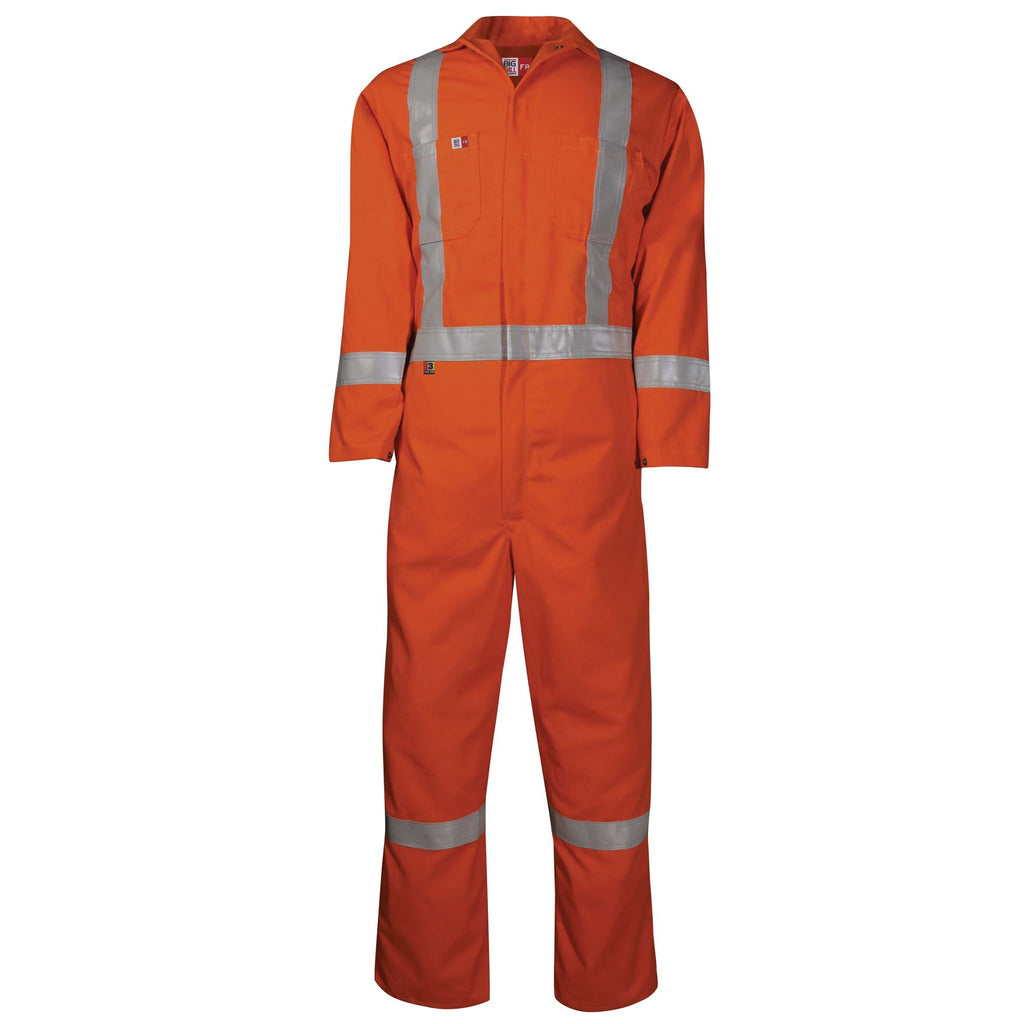 FR Industrial Coverall with Reflective Tape