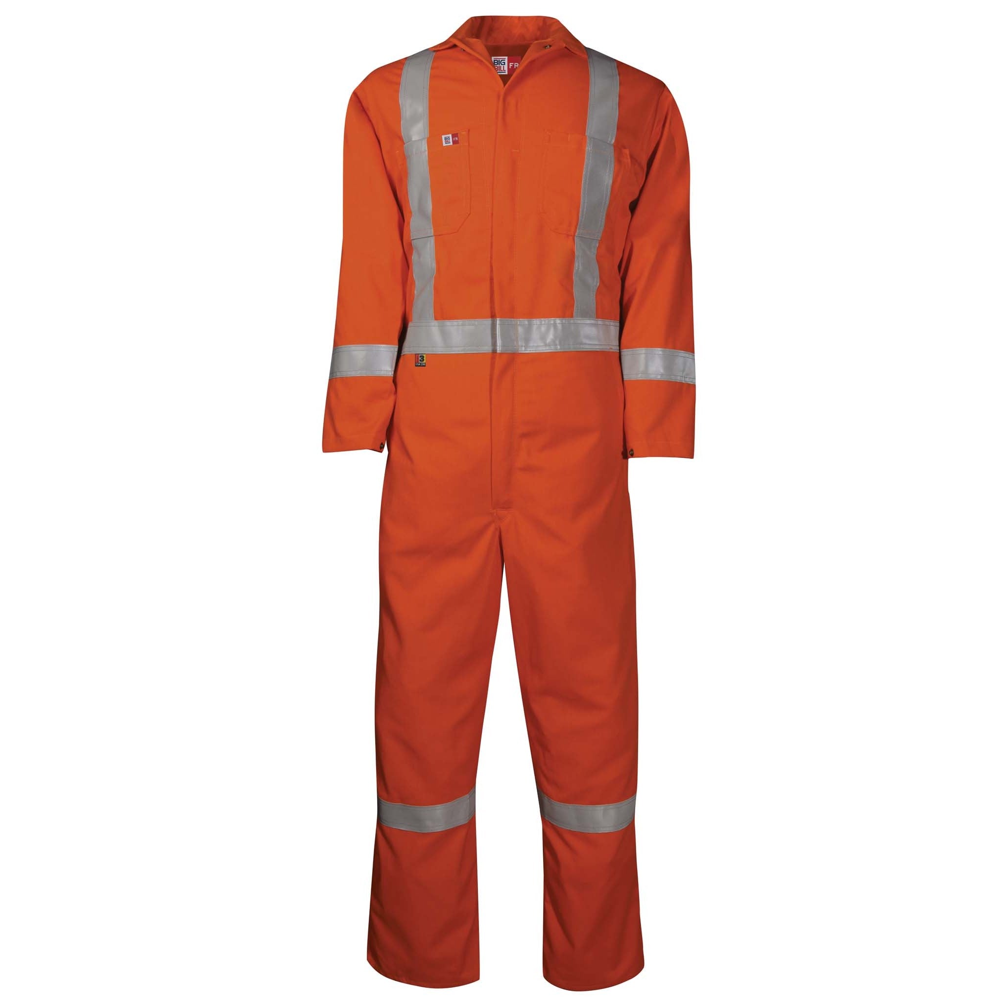 FR Industrial Coverall with Reflective Tape