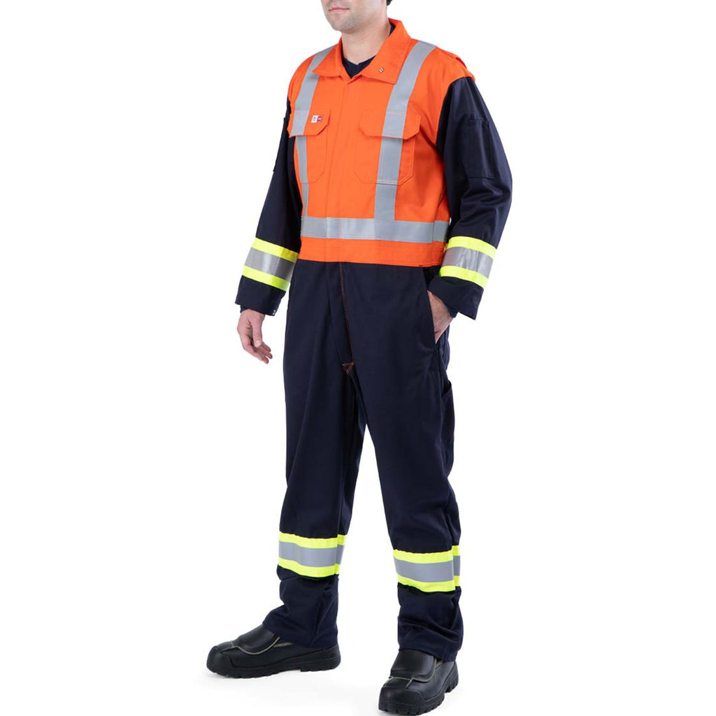 High-Vis Two-Tone Unlined FR Coverall