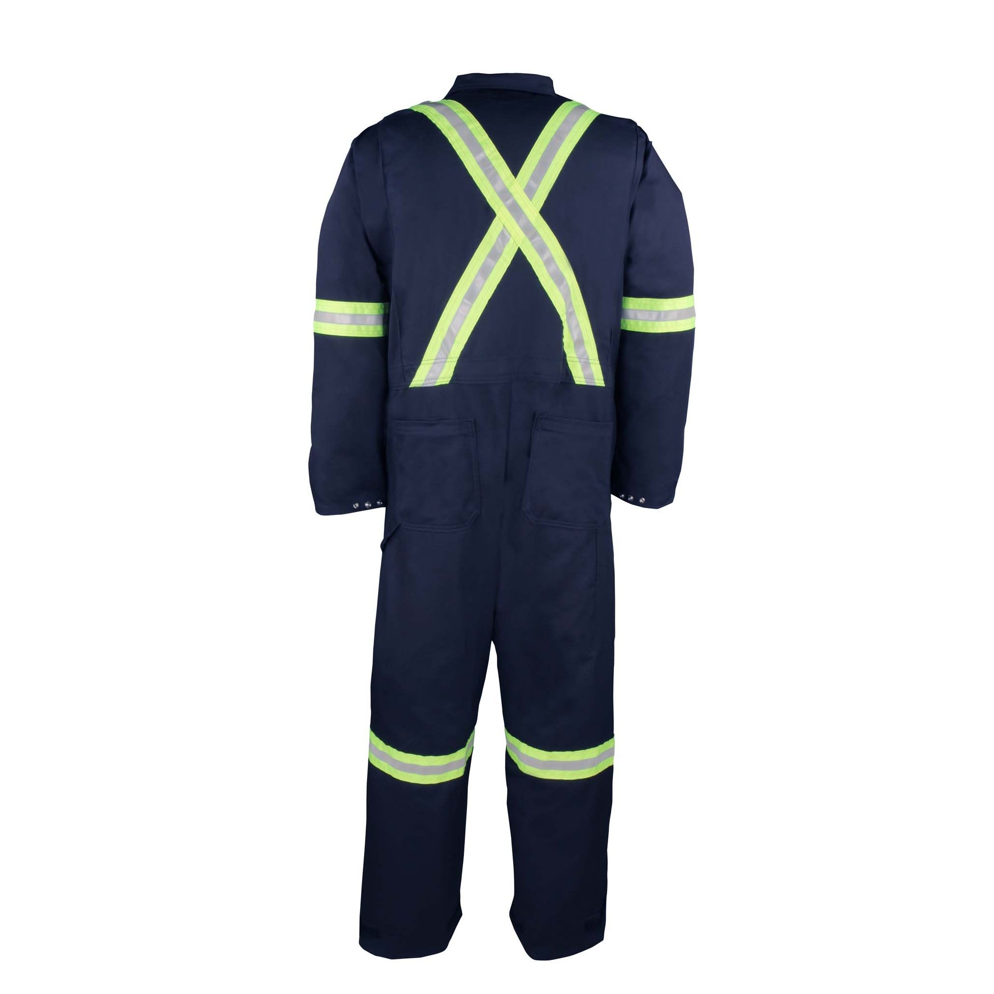 100% Cotton Industrial Work Coverall with Reflective Tape