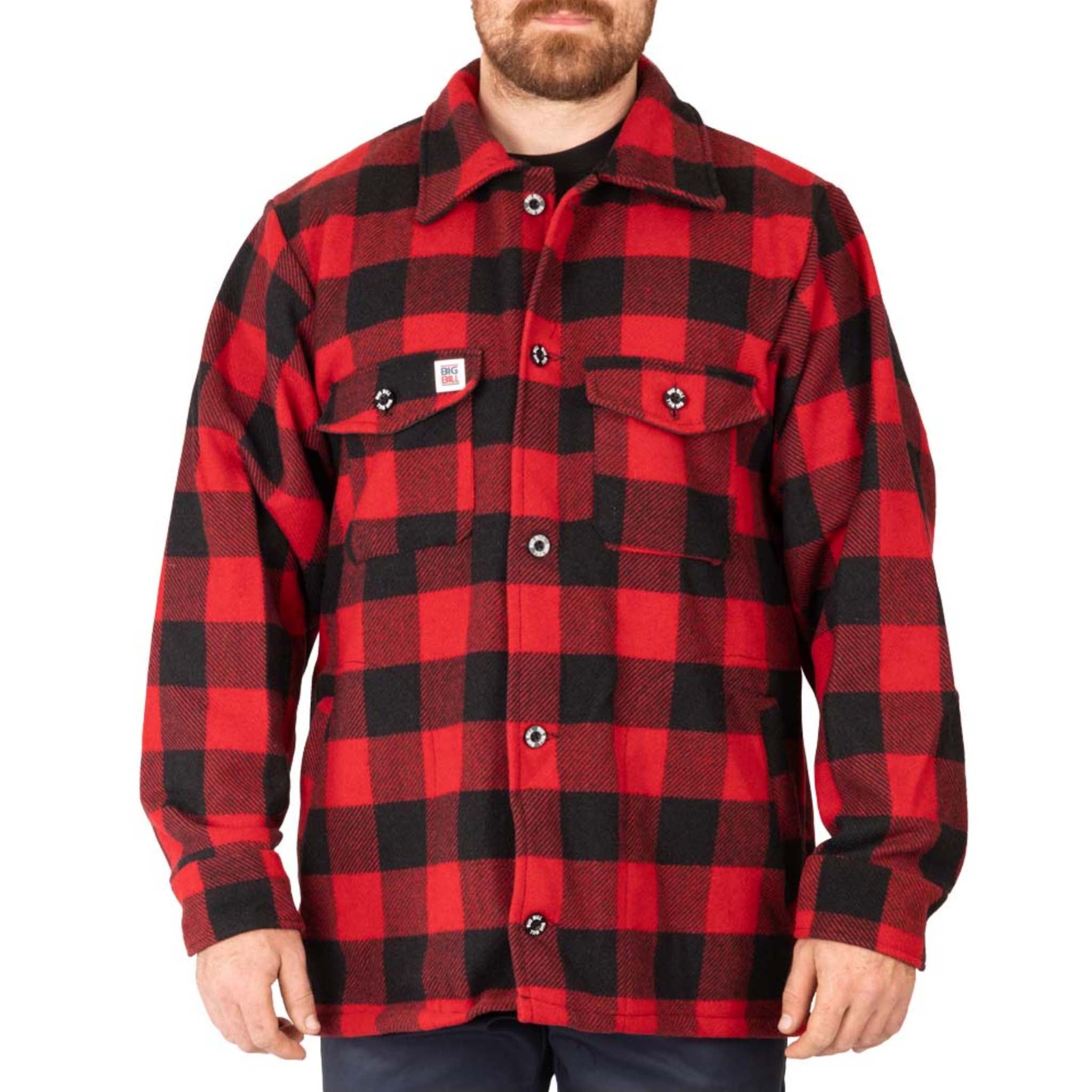 Plaid RED Wool Jacket