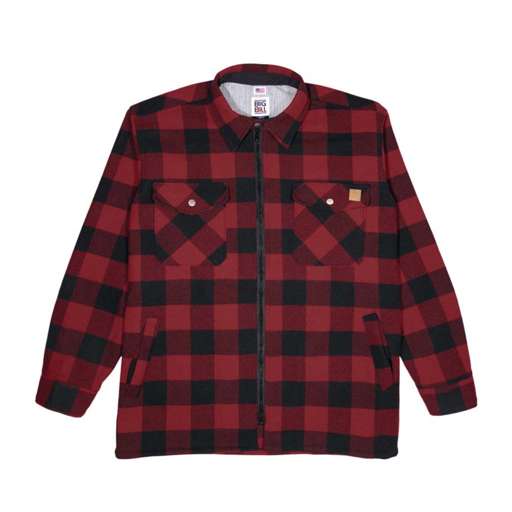 Wool Zip-Front Jac-Shirt