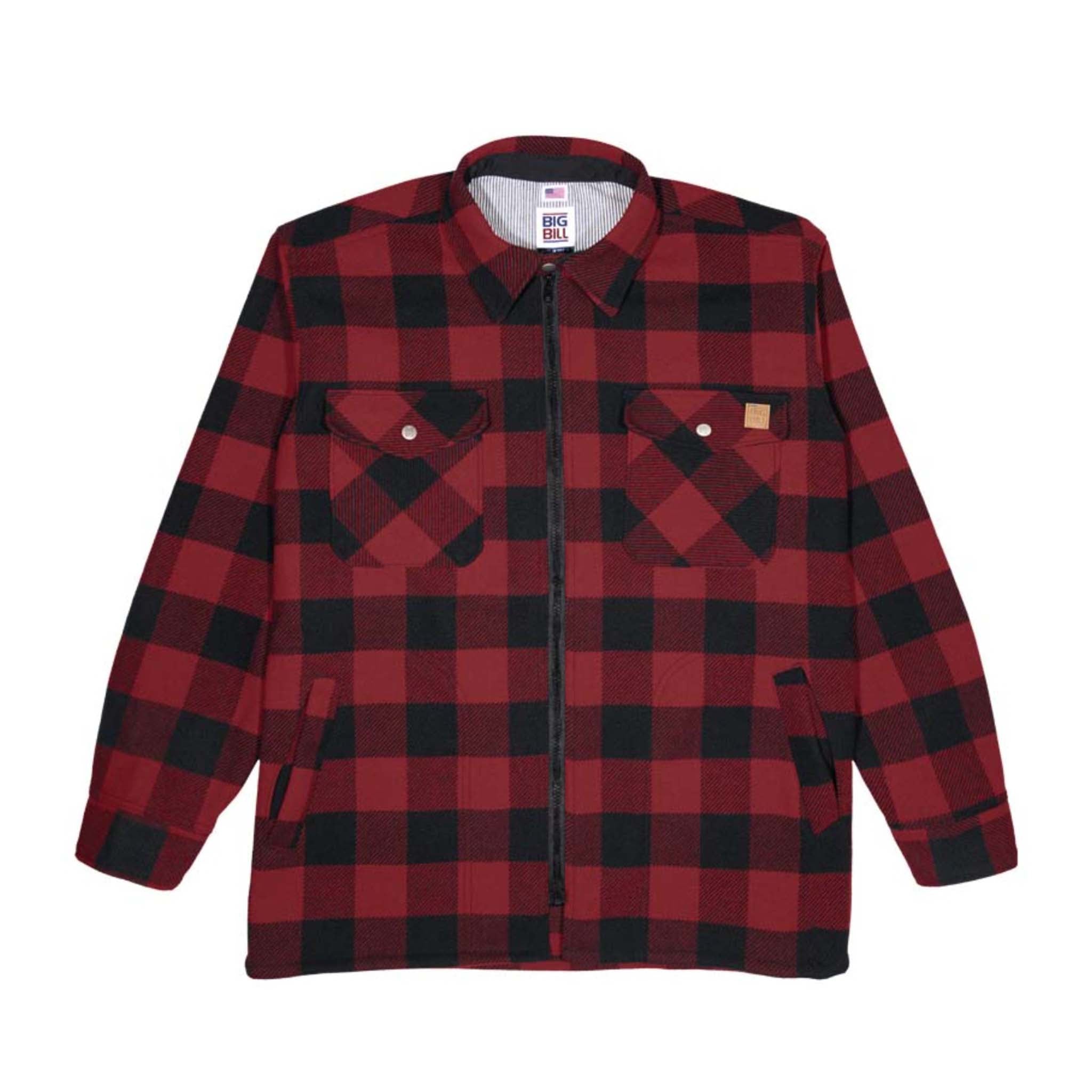 Wool Zip-Front Jac-Shirt
