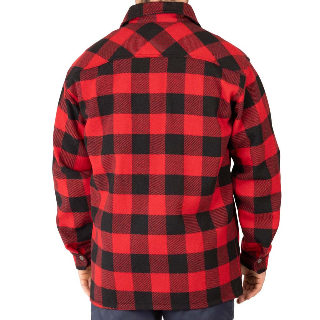 Wool Zip-Front Jac-Shirt