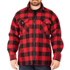 Wool Zip-Front Jac-Shirt