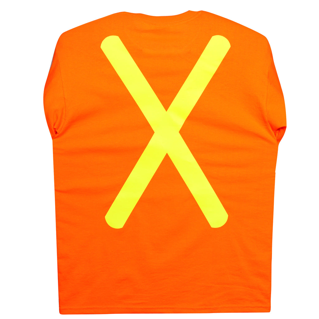 Long-Sleeve T-Shirt with Reflective Material