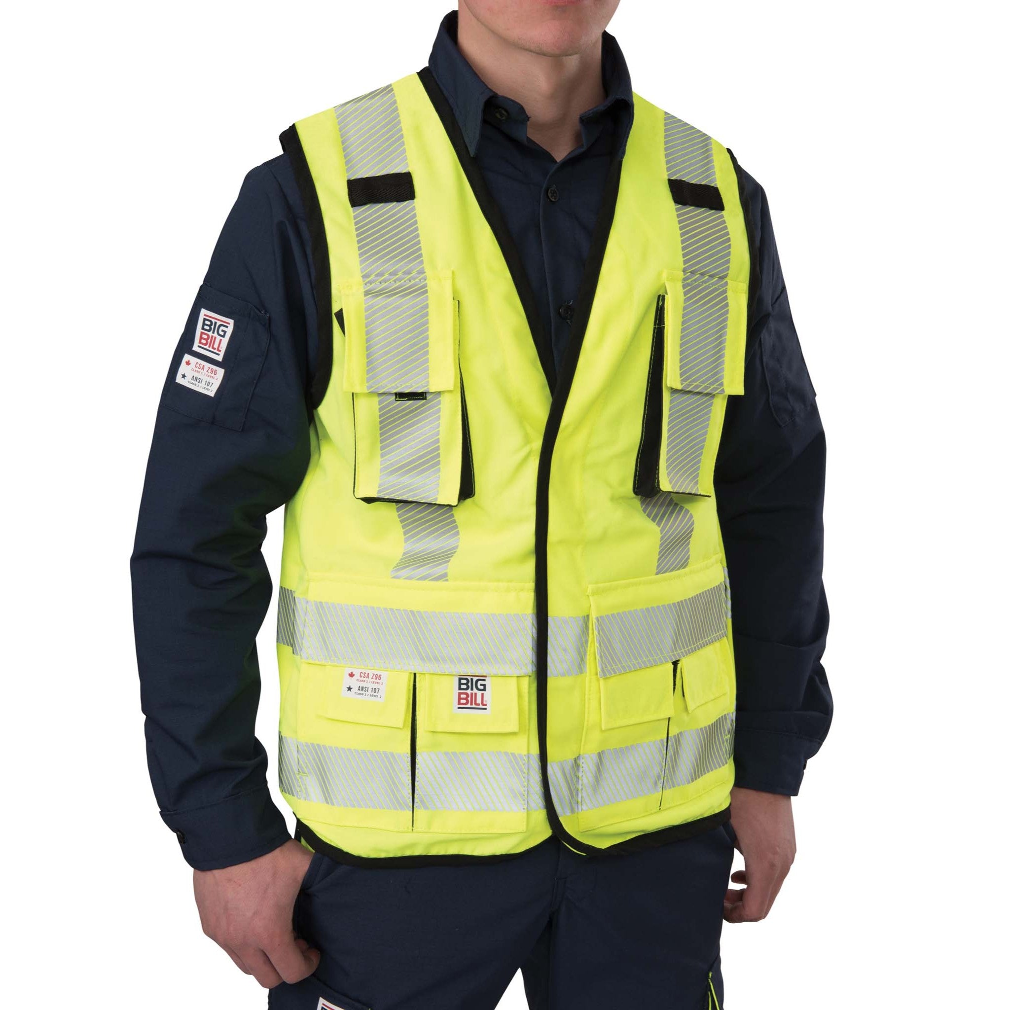 High Visibility Surveyors Vest – Big Bill