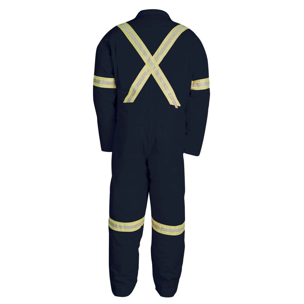 Premium Twill Lined Coverall with Reflective Material