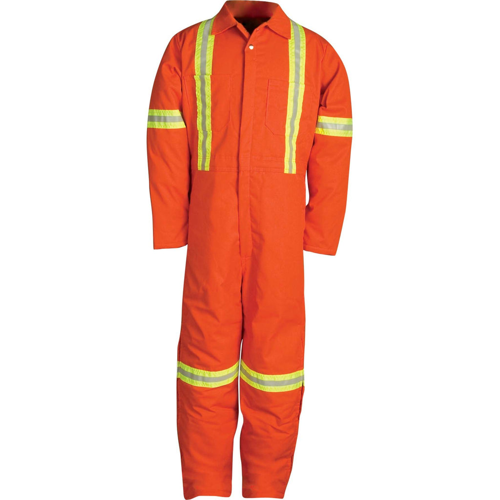 Premium Twill Lined Coverall with Reflective Material