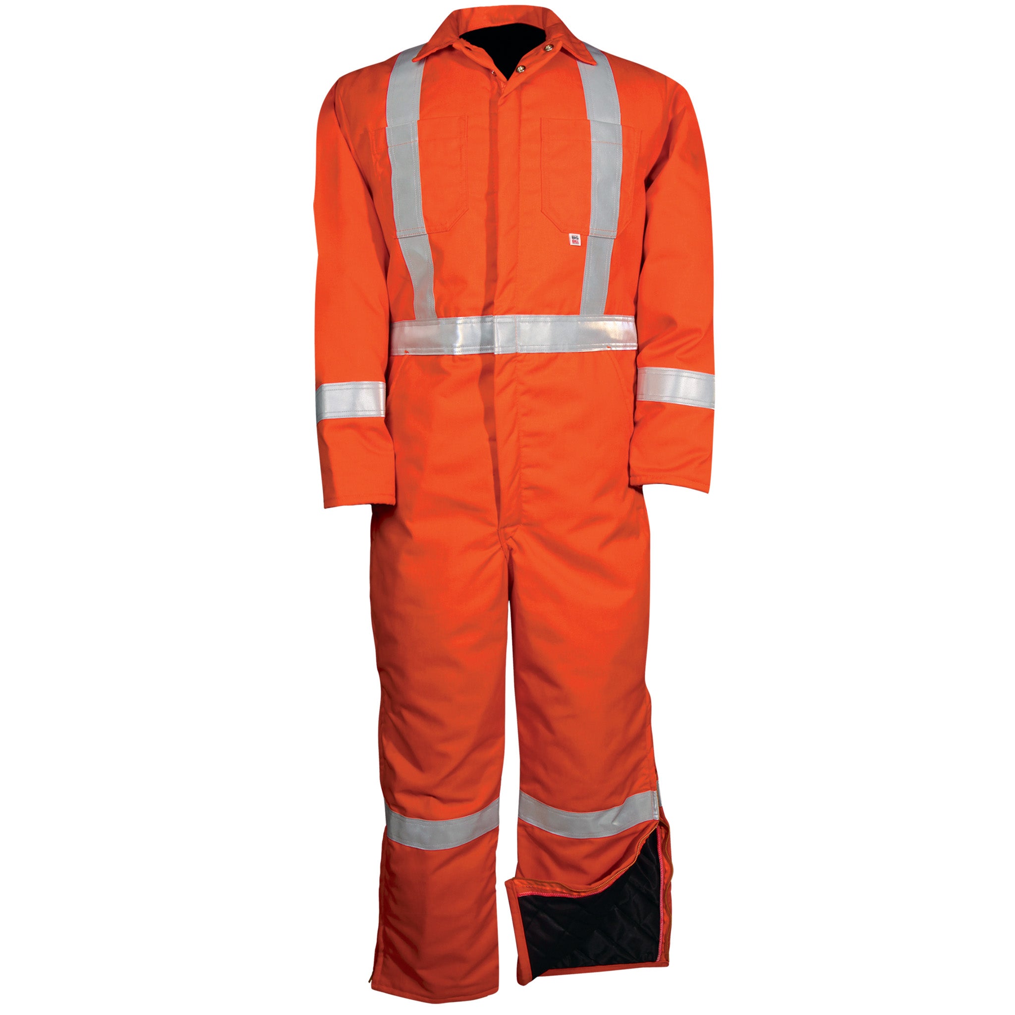 Premium Twill Insulated Coverall with Reflective Material