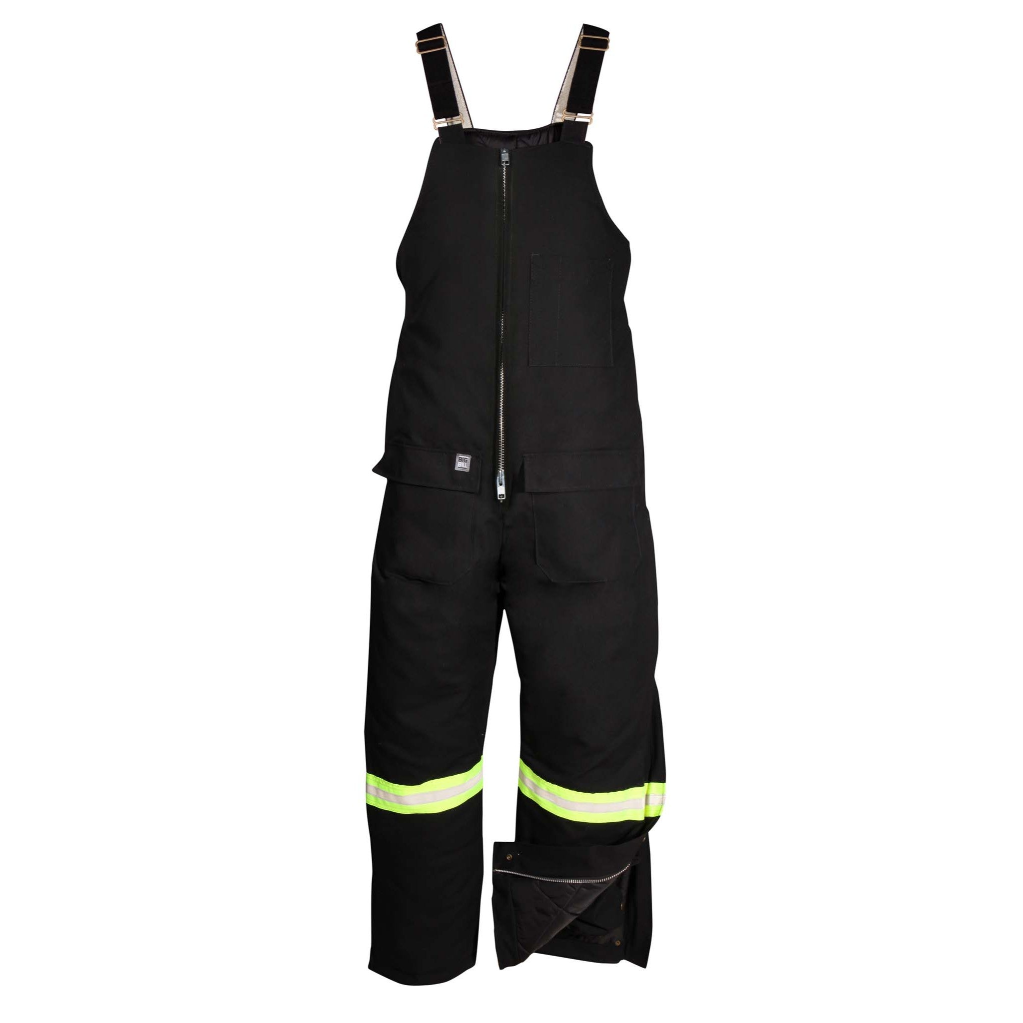 Insulated Bib Overall with Reflective Material