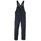 Denim Bib with Zip Front Closure