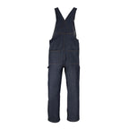 Denim Bib with Zip Front Closure