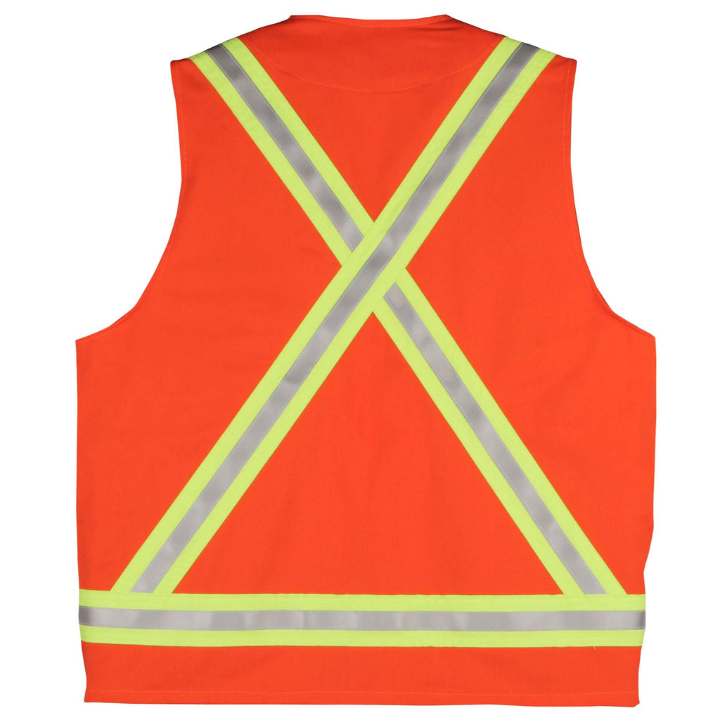 Unlined FR Vest with Reflective Material