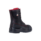 Women's Big Red Microfiber Work Boots 8"