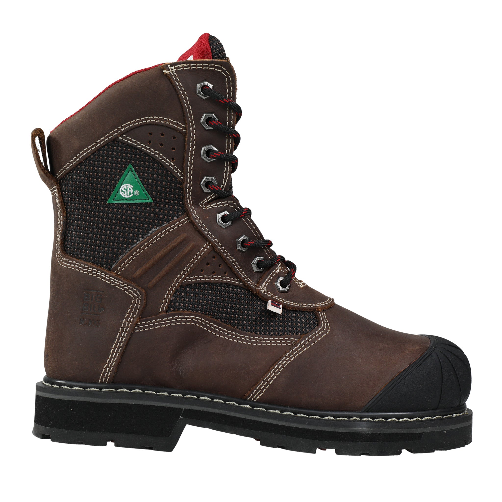 BIG BOSS 8 Steel Toe Work Boots – Big Bill