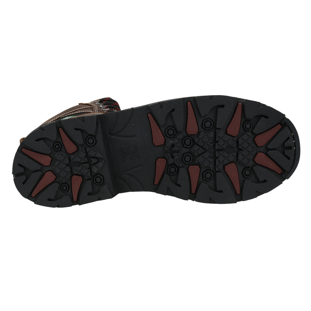 BIG BOSS 8" Steel Toe Work Boots