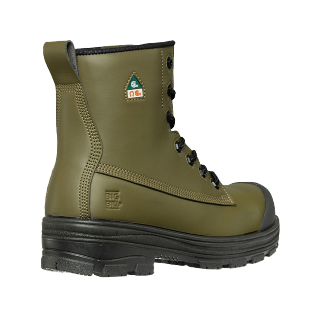 Men’s Vegan Metal Free Work Boots 8"