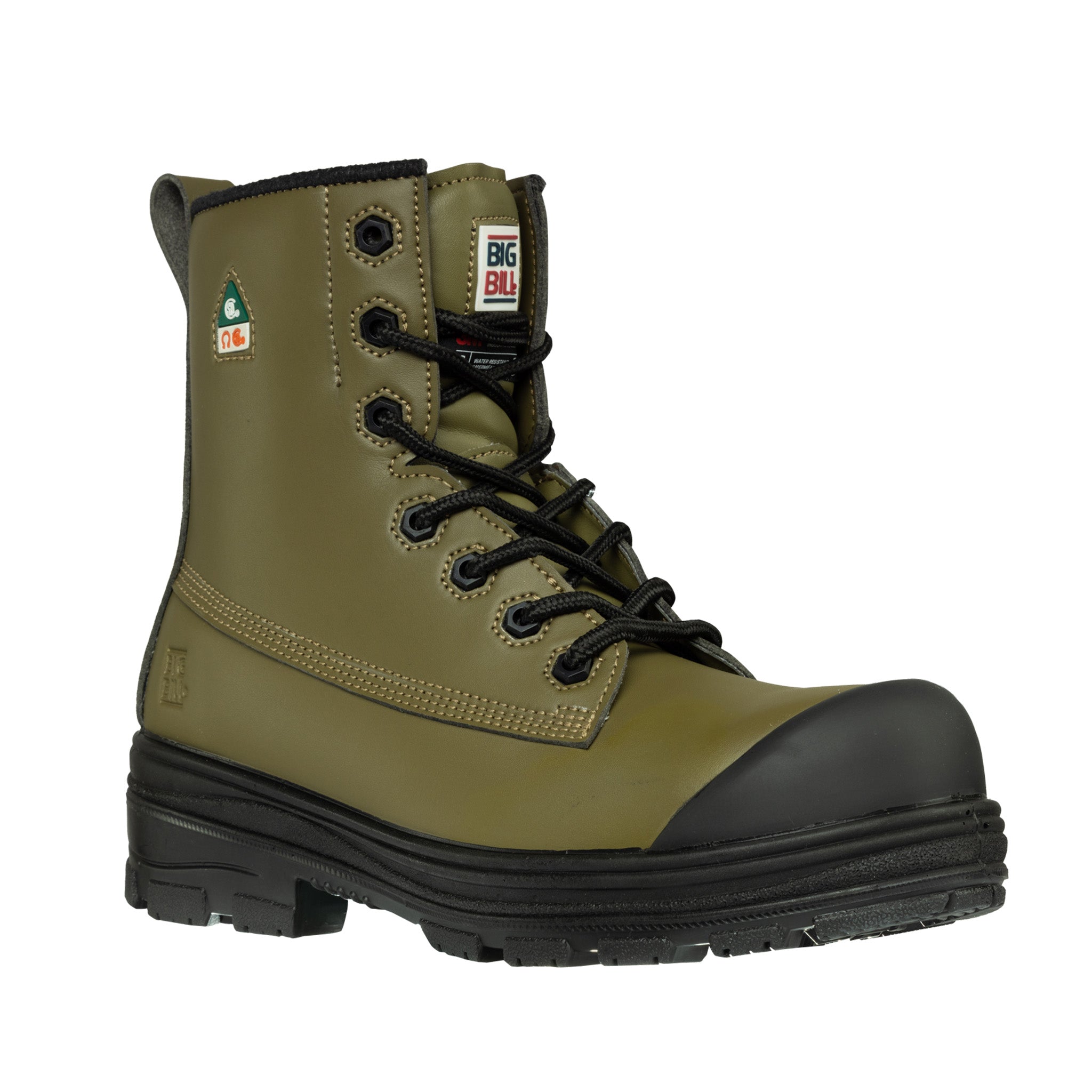 Mens Vegan Metal Free Work Boots 8 – Big Bill