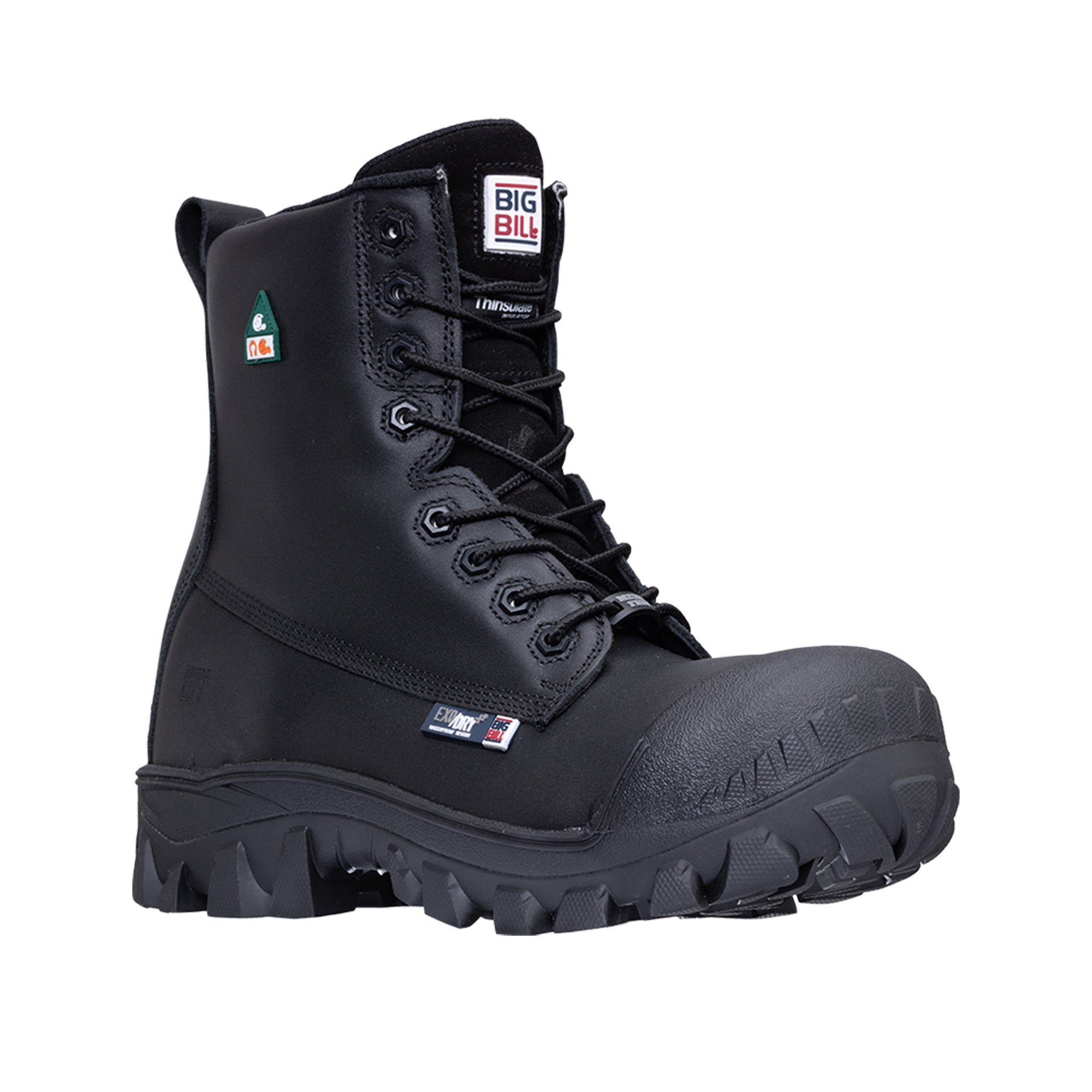 Traction 4X4 Waterproof 8" Metal Free Work Boots