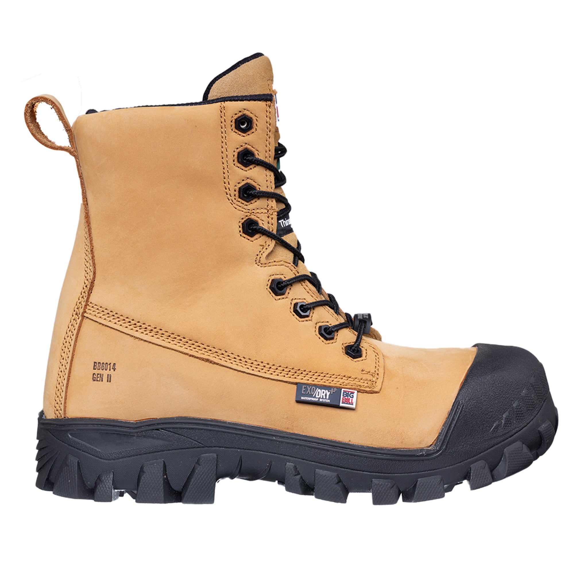 Traction 4X4 Waterproof 8" Metal Free Work Boots