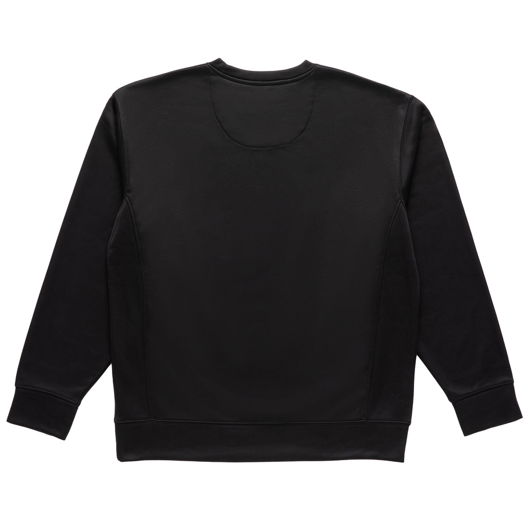 Technical Fleece Crewneck with Graphic Logo