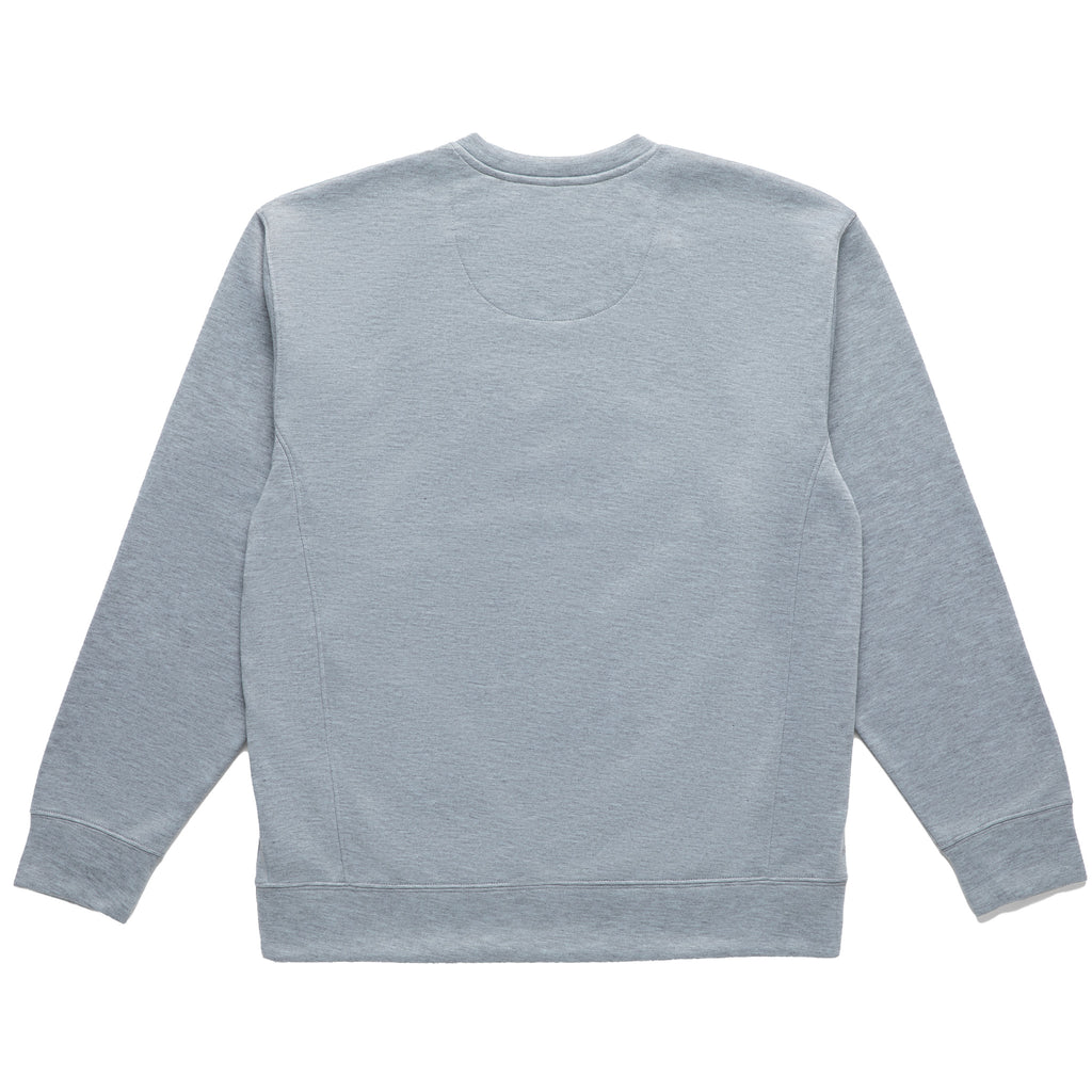 Technical Fleece Crewneck with Graphic Logo