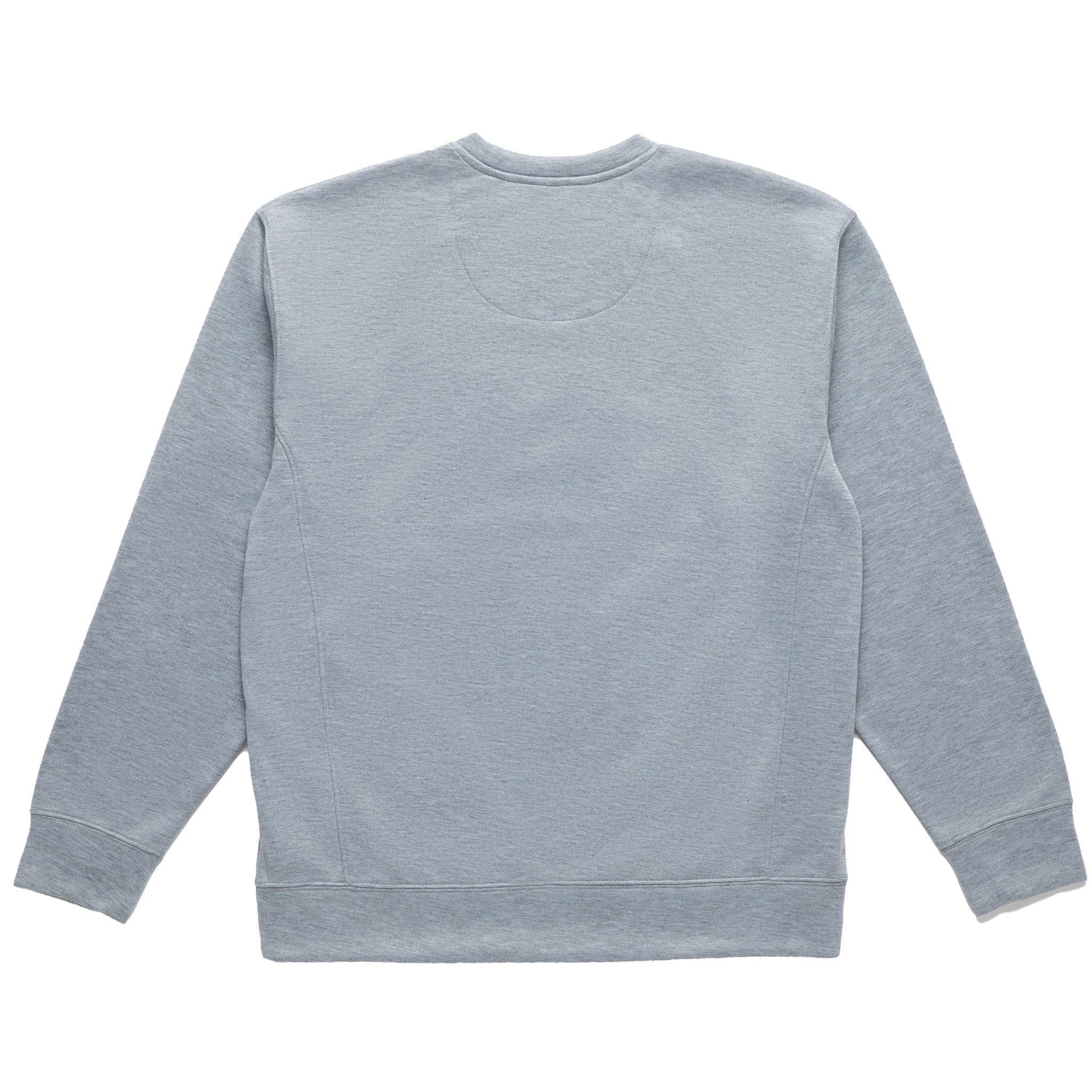 Technical Fleece Crewneck with Graphic Logo