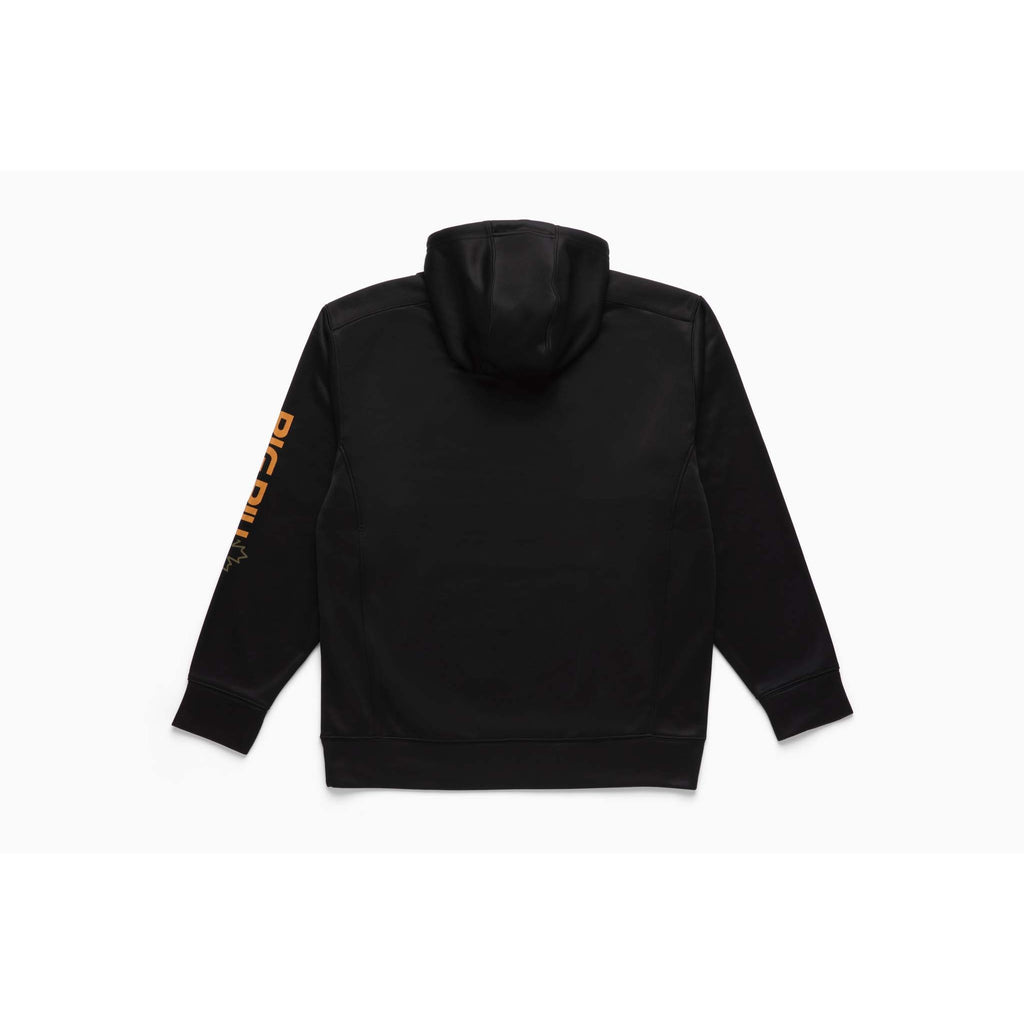 Technical Fleece Pullover Hoodie with graphic logo