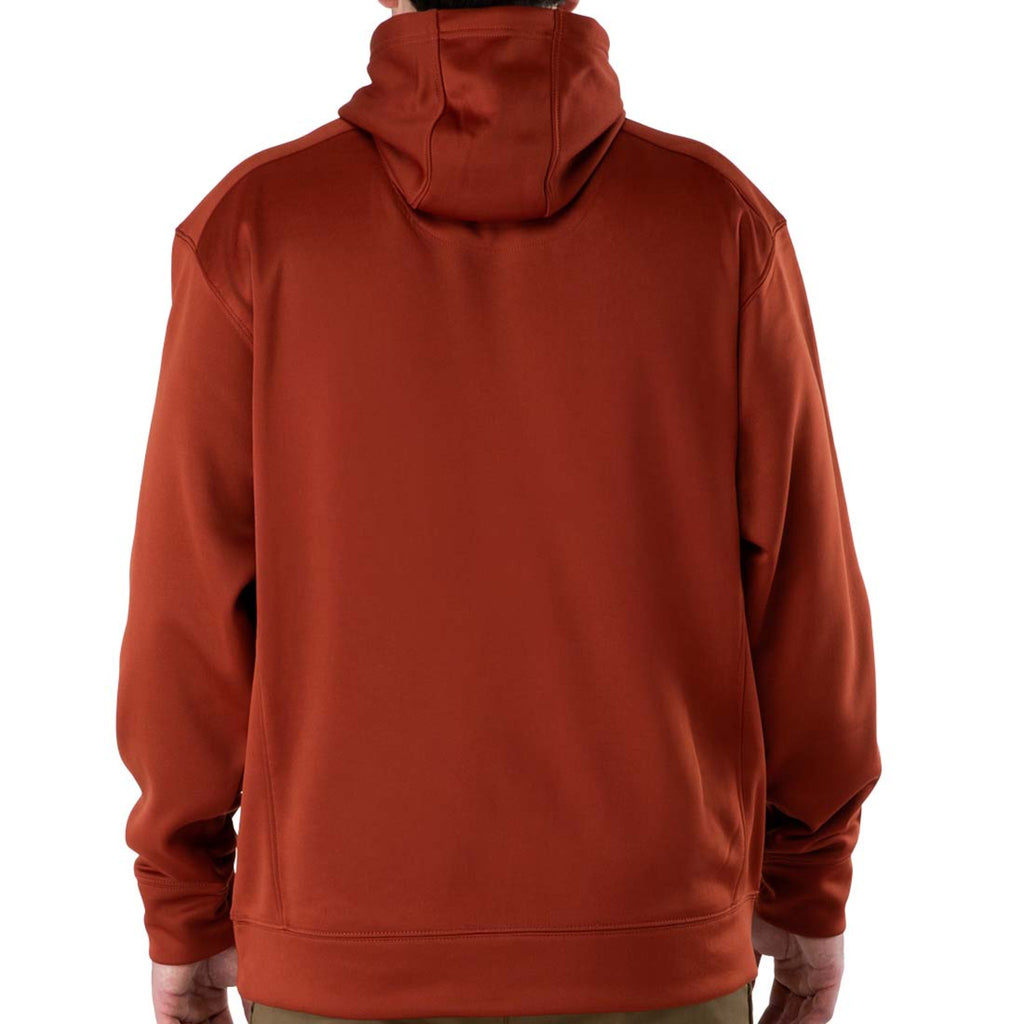 Technical Fleece Pullover Hoodie with graphic logo