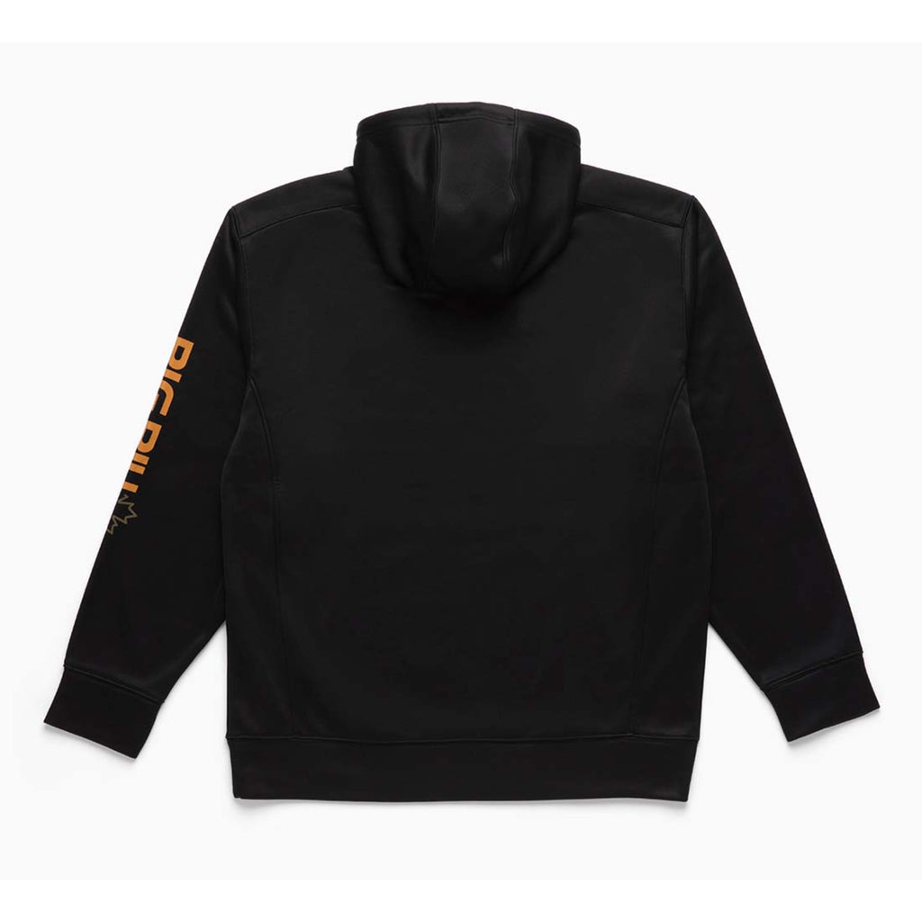 Technical Fleece Full-Zip Hoodie with Graphic Logo