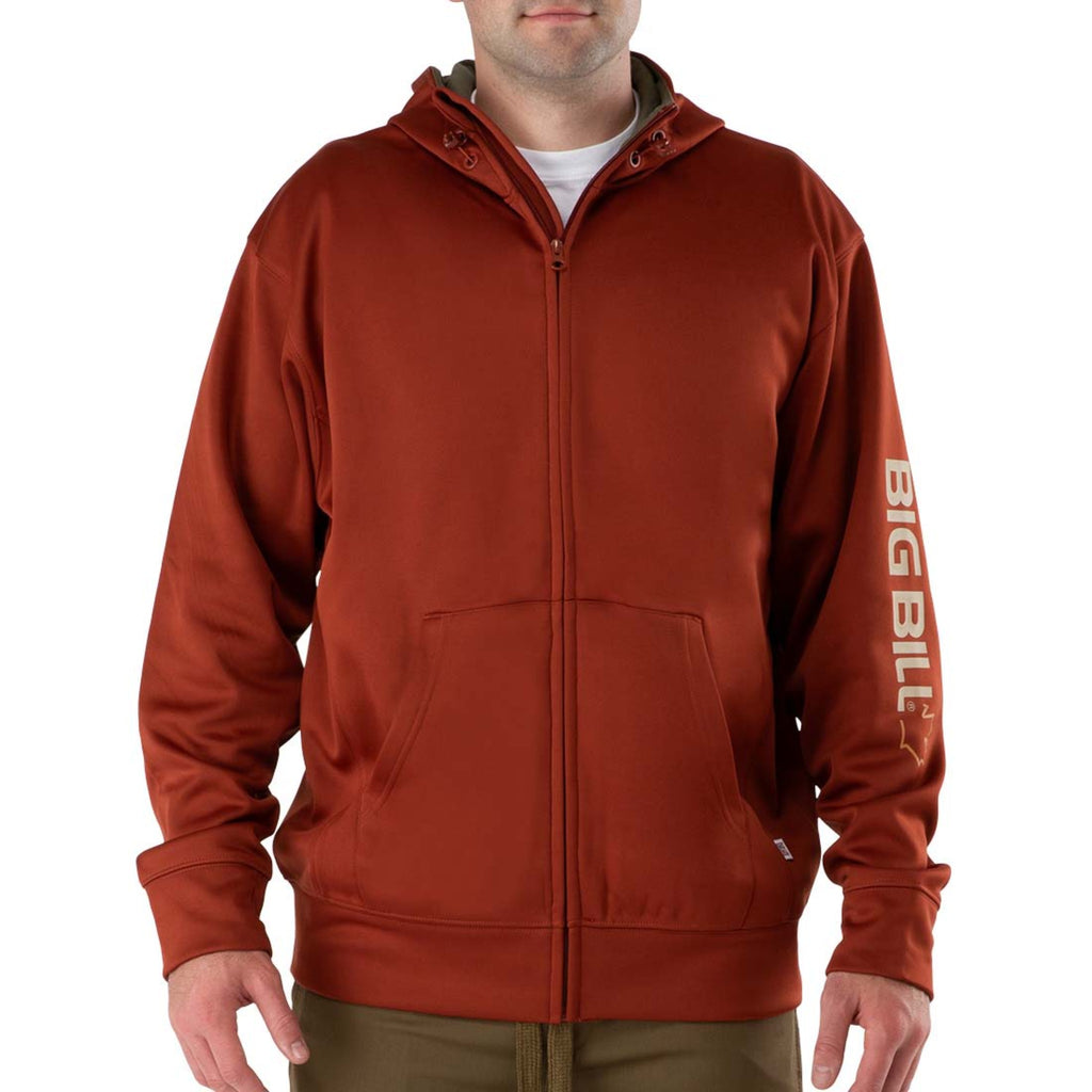 Technical Fleece Full-Zip Hoodie with Graphic Logo