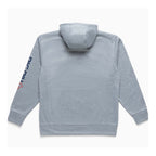 Technical Fleece Full-Zip Hoodie with Graphic Logo