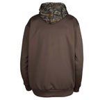 Fleece Hoodie with Camo Pocket