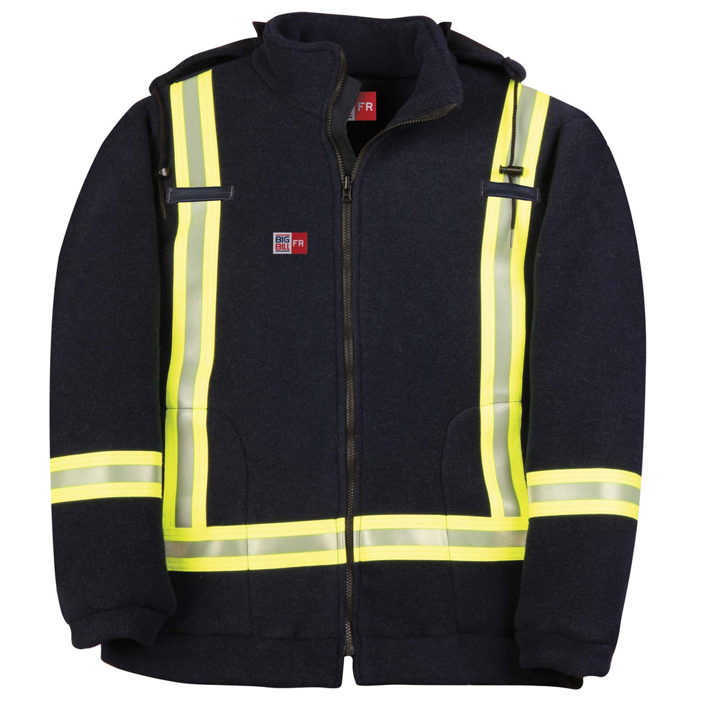 Thermal FR Jacket Liner with Reflective Tape and Mic Loops