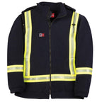 FR Fleece Jacket Liner with Reflective Tape