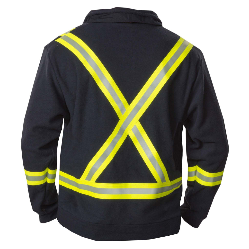FR Fleece Jacket Liner with Reflective Tape