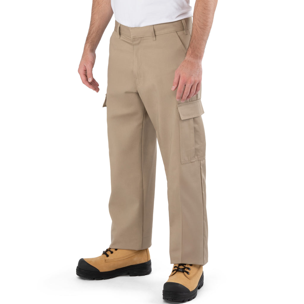 Relaxed Fit Wrinkle Free Cargo Pants