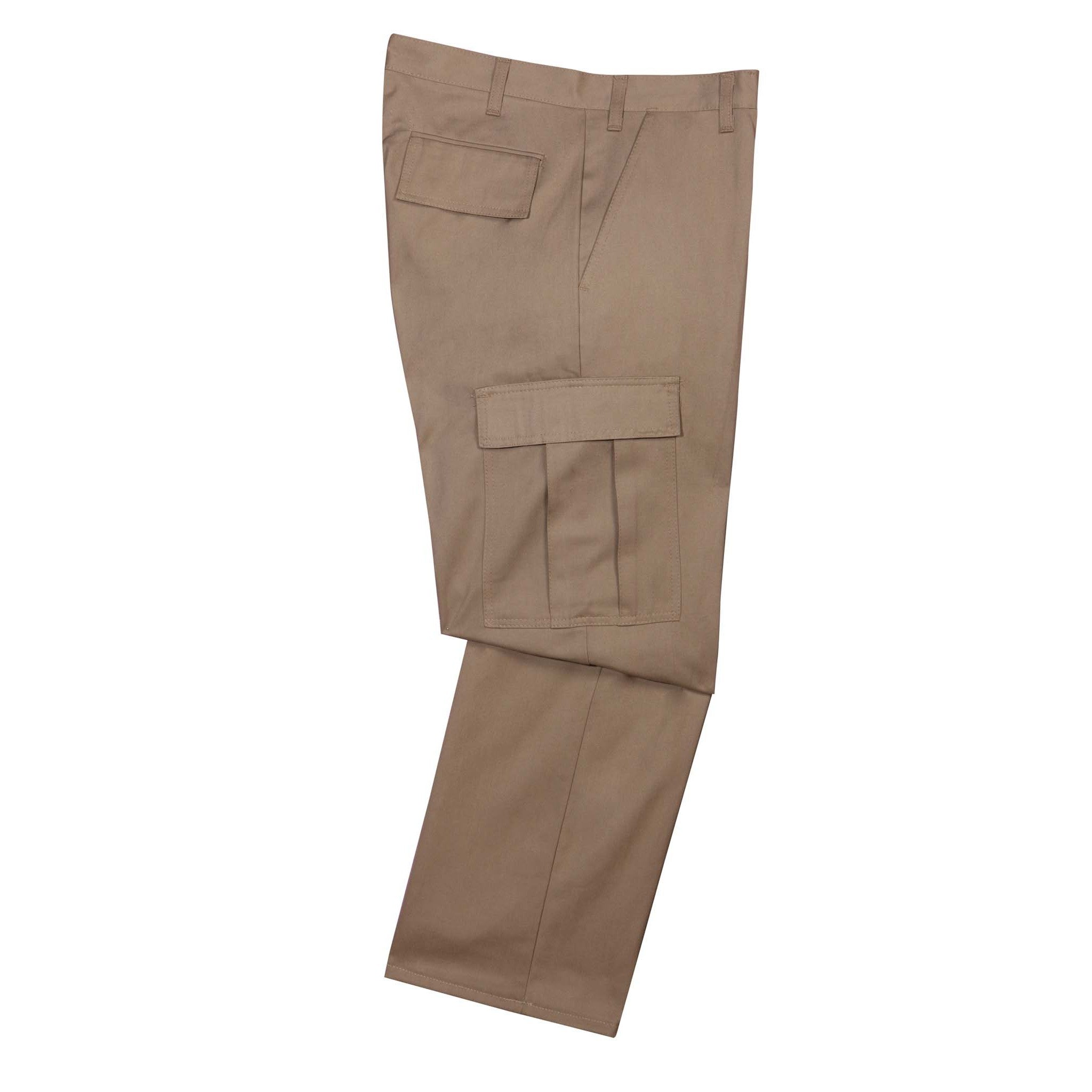 Relaxed Fit Wrinkle Free Cargo Pants