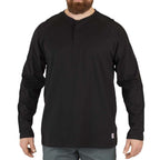 BIG BILL® Heavyweight Long Sleeve Henley T-shirt