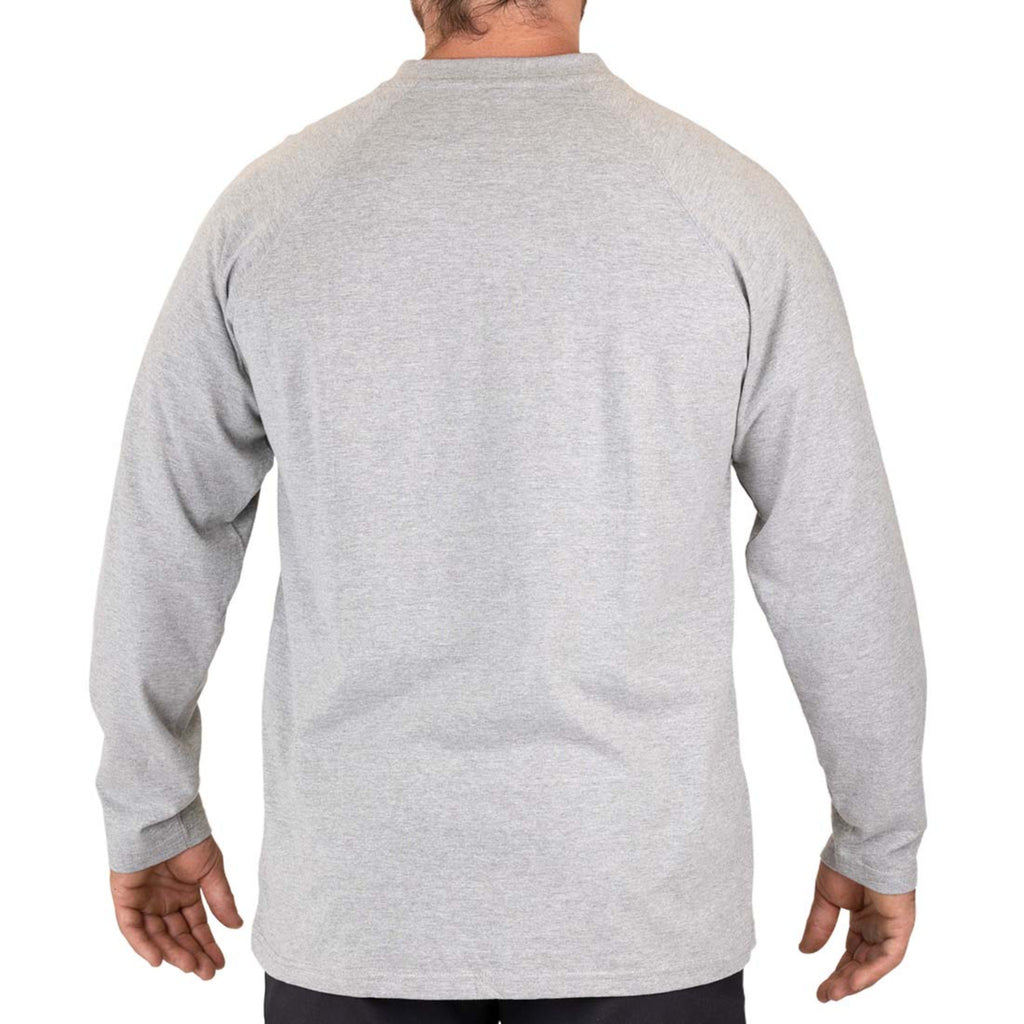 BIG BILL® Heavyweight Long Sleeve Henley T-shirt