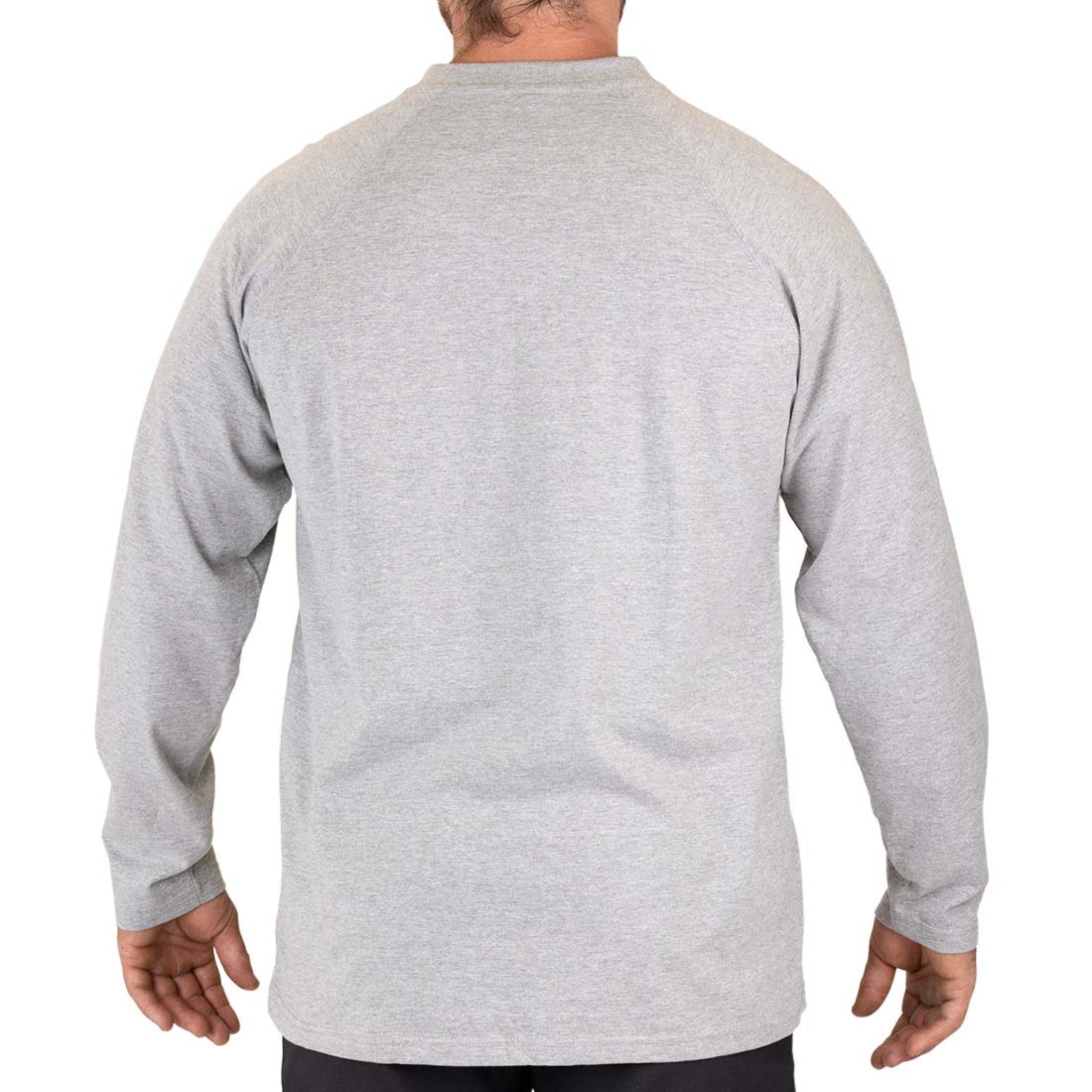 BIG BILL® Heavyweight Long Sleeve Henley T-shirt