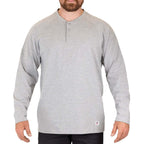 BIG BILL® Heavyweight Long Sleeve Henley T-shirt