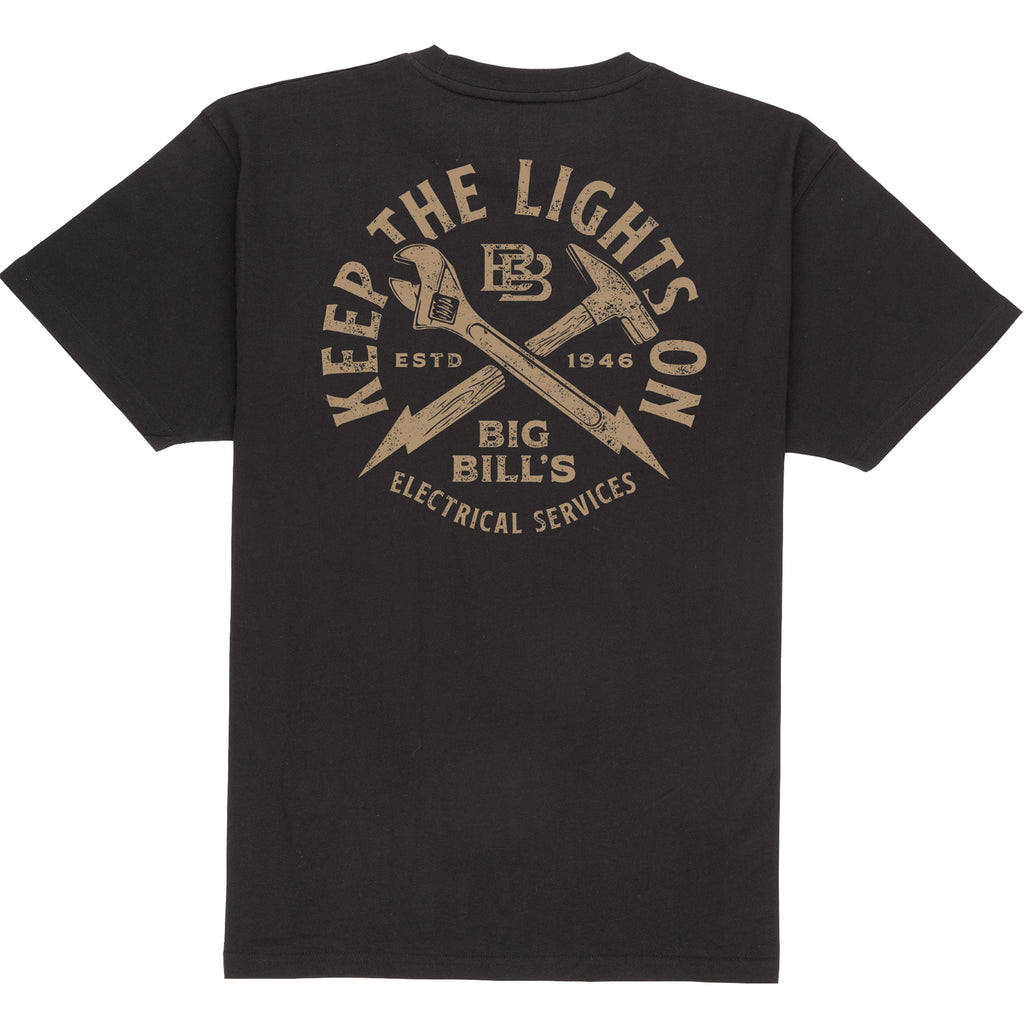 Heavyweight Short-Sleeve Electrical Graphic T-shirt